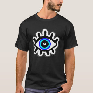 悪魔の眼の呪いの保護 Tシャツ