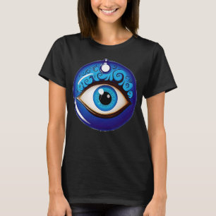 悪魔の眼の呪いの保護 Tシャツ