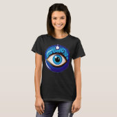 悪魔の眼の呪いの保護 Tシャツ (正面フル)