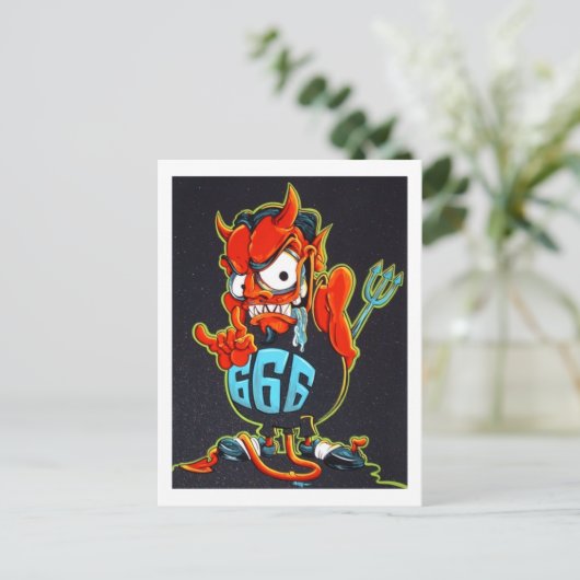 悪魔の石 ポストカード (スタンド正面)