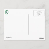 悪魔の石、ワイオミングの郵便はがき ポストカード (裏面)