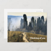 悪魔の笛をハイキングする ポストカード (正面/裏面)