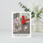 悪魔の精神科医葉書 ポストカード (スタンド正面)