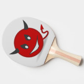 悪魔の絵文字卓球ラケット 卓球ラケット (横)