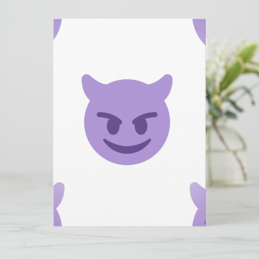 悪魔の絵文字 (スタンド正面)