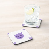 悪魔の絵文字 コースター (右側)