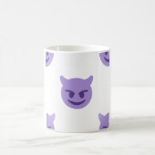 悪魔の絵文字 コーヒーマグカップ (中央)