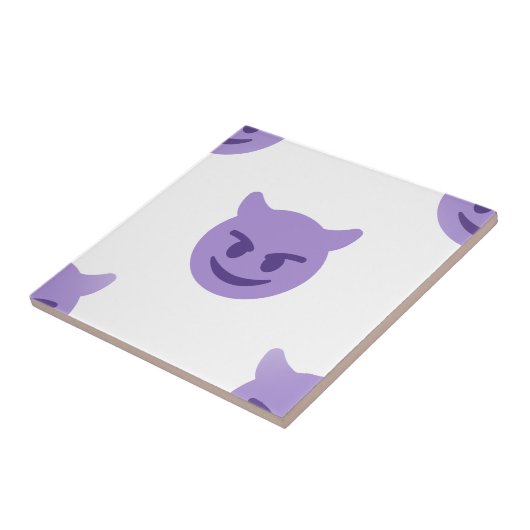 悪魔の絵文字 タイル (側面)