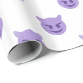 悪魔の絵文字 ラッピングペーパー (ロールコーナー)