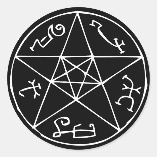 悪魔の罠 ラウンドシール (正面)