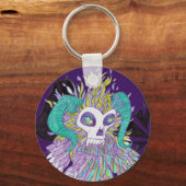 悪魔の羽の不気味怪物 キーホルダー (正面)