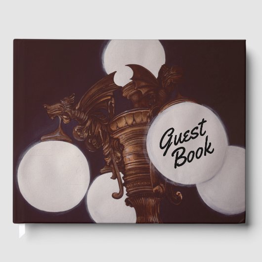 悪魔の翼の明かり ゲストブック (正面)