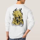 👑⚔️悪魔の英雄Tシャツ - ラースブレードエディション ⚔️👑 Tシャツ (裏面)