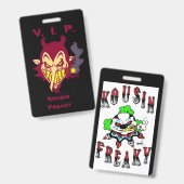 悪魔の葉巻バッジ バッジ (正面＆裏面)