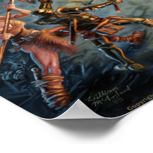 悪魔の蜘蛛の攻撃 ポスター (角)