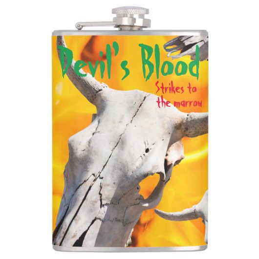悪魔の血 フラスク (正面)