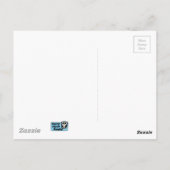 悪魔の衣装を着たパンダが恐怖の迷宮にやってくる ポストカード (裏面)