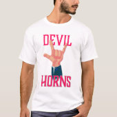 悪魔の角 Tシャツ (正面)