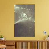 悪魔の評議会のサタン, 1824 キャンバスプリント (インサイチュ (リビング))