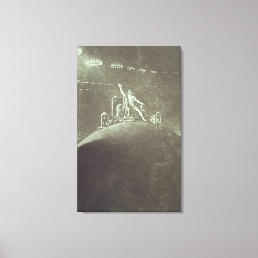 悪魔の評議会のサタン, 1824 キャンバスプリント (正面)