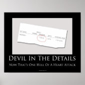 悪魔の詳細やる気を起こさせるポスター ポスター (正面)