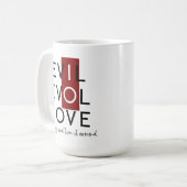 悪魔の赤いスイッチがオフに切り替わる恋 コーヒーマグカップ (正面左)