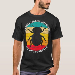 悪魔の鉄装甲虫の壊れない科学の贈り物 Tシャツ