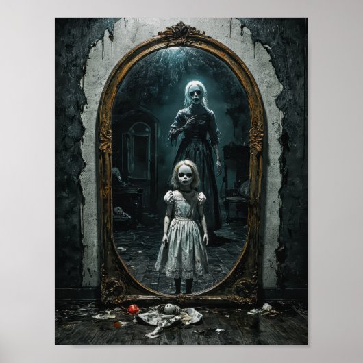 悪魔の鏡に映る呪われた子供 ポスター (正面)
