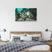 悪魔の門、ローエマウン。カリフォルニア州ローエ キャンバスプリント (インサイチュ (寝室))