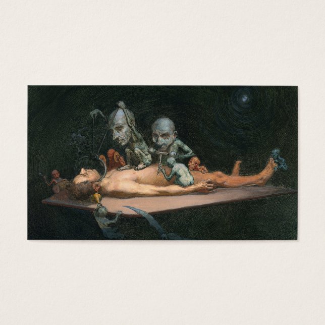 悪魔の霊が見える死の近い体験 (正面)