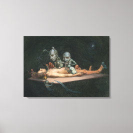 悪魔の霊が見える死の近い体験 キャンバスプリント