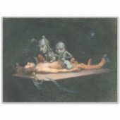 悪魔の霊が見える死の近い体験 シール (正面)