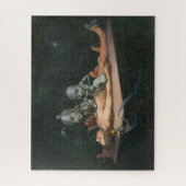 悪魔の霊が見える死の近い体験 ジグソーパズル (縦)