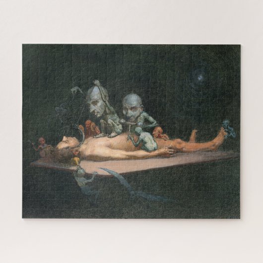 悪魔の霊が見える死の近い体験 ジグソーパズル (横)