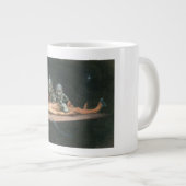 悪魔の霊が見える死の近い体験 ジャンボコーヒーマグカップ (正面右)