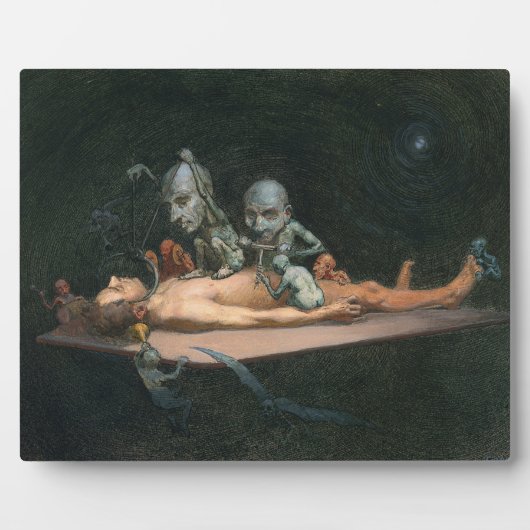 悪魔の霊が見える死の近い体験 フォトプラーク (正面)