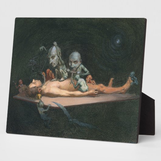 悪魔の霊が見える死の近い体験 フォトプラーク (側面)