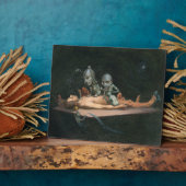 悪魔の霊が見える死の近い体験 フォトプラーク (側面)