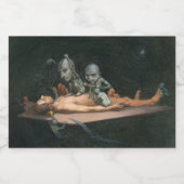 悪魔の霊が見える死の近い体験 フードラベル (シングルラベル)