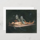 悪魔の霊が見える死の近い体験 ポストカード (正面/裏面)