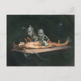 悪魔の霊が見える死の近い体験 ポストカード