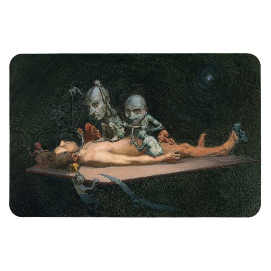 悪魔の霊が見える死の近い体験 マグネット (横)