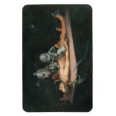 悪魔の霊が見える死の近い体験 マグネット (縦)