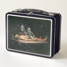 悪魔の霊が見える死の近い体験 メタルランチボックス