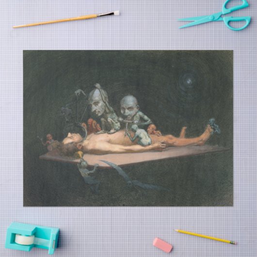 悪魔の霊が見える死の近い体験 薄葉紙 (クラフト)