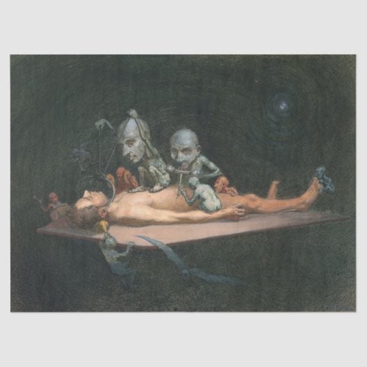 悪魔の霊が見える死の近い体験 薄葉紙 (正面)