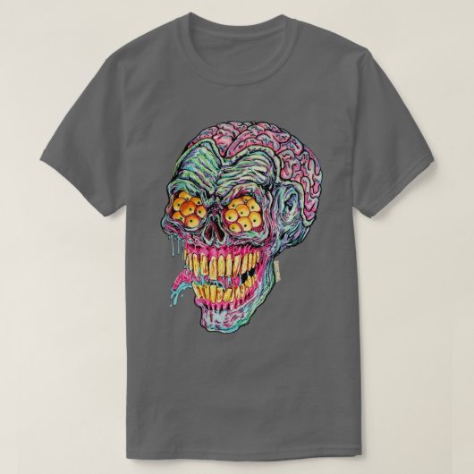 悪魔の頭脳 Tシャツ (デザイン正面)