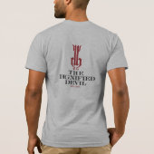 悪魔の頭部のティー Tシャツ (裏面)