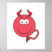 悪魔の顔 ポスター (正面)