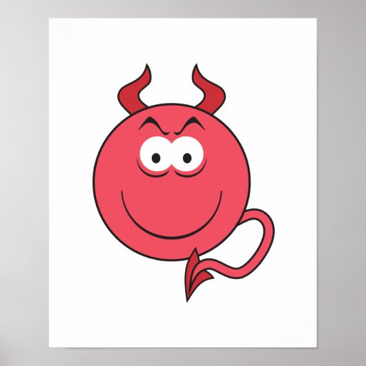 悪魔の顔 ポスター (正面)